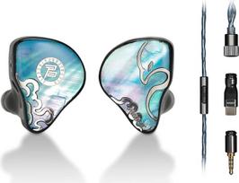 „Juzear Defiant Game Fidelity Edition“ žaidimų ausinės (IEM), 1DD+3BA, 3,5 mm/USB-C | Aiškus garsas, mikrofonas laide ir iki 26 dB izoliacija; 3,5 mm/USB-C jungtis, skirta FPS žaidimams, balso pokalbiams ir muzikai