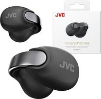 „JVC nearphones“ „Open Ear Cuffs“ belaidės ausinės su užsegimo mechanizmu, „Multipoint“ funkcija, valdymu iš vienos ausies, „BT 5.3“, ilga baterijos veikimo trukmė (iki 24 valandų), HANP1TB (anglies juodos spalvos)