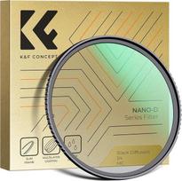 „K&F Concept“ 67 mm „Black-Mist“ 1/4 filtras, skirtas portretinei fotografijai