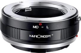„K&F CONCEPT“ objektyvo tvirtinimo adapteris MD-L, skirtas rankiniam fokusavimui, suderinamas su „Minolta Rokkor“ (SR/MD/MC) objektyvais ir „L-Mount“ fotoaparato korpusu