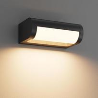 „K-Bright“ RAL7016 lauko šviestuvas su pasukamu LED skydeliu, antracito spalvos | 18 W LED, atsparus vandeniui (IP65), šiltos baltos spalvos (3000 K) lauko sieninis šviestuvas, skirtas sodui, terasai, balkonui, takui ir garažui