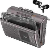„K8“ kasetinis grotuvas – AM-FM radijas su kasetės grotuvu ir mikrofonu