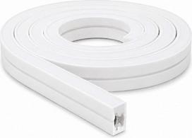 „kalb LumaFlex 408“ LED silikoninis profilis „Freecut“, LED juostinė lempa, 5 m, LED juosta, 12 VDC, šilta balta, 3000 K, 696 lm/m, 4 x 8 mm, reguliuojamas šviesos stiprumas, IP65, baldų apšvietimas