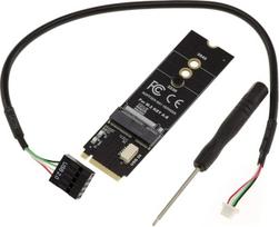 „KALEA-INFORMATIQUE“ M2 E tipo arba E+A tipo raktų kortelių adapteris, skirtas M.2 M tipo jungčiai, skirtas „Wi-Fi“ ir „Bluetooth“ kortelėms, suderinamas su „Intel 7260“