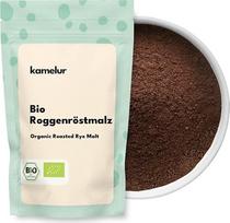 „Kamelur“ ekologiškas skrudintas rugių salyklas, sumaltas (1 kg) – vokiškas kepimo salyklas, tamsus rugių salyklas, skirtas duonai ir bandelėms