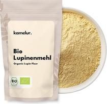 „Kamelur“ ekologiški liupinų miltai (1 kg) – miltai iš skrudintų ekologiškų liupinų be jokių priedų