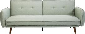 „Kare Lizzy Design“ sofos-lova, žalia, sofa, minkšta suolelė, sofos-lova, sulankstoma sofa, dvivietė, sulankstoma, nuimami porankiai, svetainė, svečių kambarys, 86 x 220 x 67 cm (aukštis x plotis x gylis)