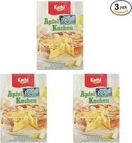 „Kathi“ obuolių kremas tortas, 370 g (3 vnt. pakuotė)