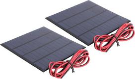 „Keenso“ 2 vnt. mini saulės baterijų moduliai, saulės kolektorius energijos tyrimams, 12 V, 150 mA kolektorius, skirtas įvairiems žaislams