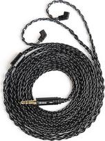 „Keephifi 2M“ IEM ausinių laidas „KBEAR ST12 Plus“ – 8-gyslinis, 4N OFC, sidabruotas, pynės tipo ausinių prailginimo laidas, 2 metrai, juodos spalvos, 2PIN-C, 3,5 mm kištukas, skirtas „KZ EDX PRO“/„ZSN PRO“/„ZS10 PROX“ (Juoda, 2PIN-C)