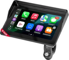 „KEMIMOTO“ motociklų „CarPlay“ ekranas, 5 colių, suderinamas su belaidžiu „Apple CarPlay“ ir „Android Auto“, atsparus vandeniui (IP67) motociklų navigacijos sistema, valdymas pirštinėmis, automatinis ryškumo reguliavimas, HD spalvotas ekranas