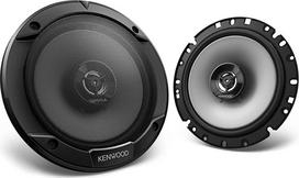„Kenwood“ 17 cm dviejų krypčių garsiakalbis – juodos spalvos