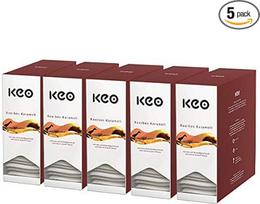 „Keo Teachamp“ rooibos su karamele, vokeliuose, 5 vnt. pakuotė