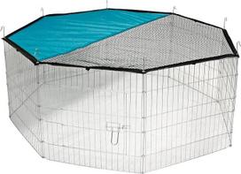 „Kerbl“ lauko aptvaras, sudarytas iš 8 grotelių, cinkuotas, Ø 143 cm