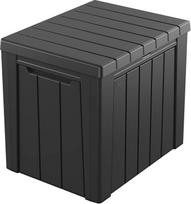 „Keter“ miesto daiktų laikymo dėžė 113 l – 59,6 x 46 x 53 cm – antracito spalvos
