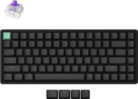 „Keychron K2 HE“ 75 % TKL ANSI belaidė mechaninė klaviatūra su magnetiniais jungikliais ir „Hot-Swap“ funkcija – aliuminio rėmas, „Bluetooth“/2,4 GHz/USB-C, RGB apšvietimas, QMK programavimas, skirta „Mac“ ir „Win“