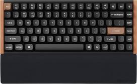 „Keychron“ silikoninė riešo ir delno atrama – 317 mm (12,48 colio) skirta mechaninėms klaviatūroms su 75 % išdėstymu – tinka modeliams K2 / K6 / K2 Pro / K2 Max / K2 HE – užtikrina sklandų rašymą su neslystančiu korio formos pagrindu