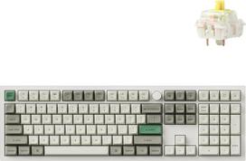 „Keychron Q6 Max“ QMK/VIA belaidė „Bluetooth“ / 2,4 GHz / laidinė USB-C mechaninė klaviatūra su individualiai pritaikoma konfigūracija, pilno dydžio, programuojamu reguliatoriumi, RGB apšvietimu ir „Hot-Swap“ funkcija, skirta „Mac“, „Windows“ ir „Linux“ s