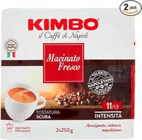 „Kimbo“ šviežiai malta kava – 2 x 250 g pakuotė (iš viso 500 g)