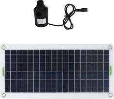 „KIMISS“ saulės energijos vandens siurblio rinkinys, 30 W polikristalinis silicis, 800 l per valandą, siurbimo galia, tinka kemperiams, šiltnamiams, kempingams, matmenys