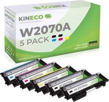 „Kineco“ tonerio rinkinys (5 vnt.) Suderinamas su HP 117A, W2070A (2 juodi), W2071A, W2072A, W2073A, skirtas HP spalvotam lazeriniam daugiafunkciniam spausdintuvui 179 fwg, 178 nwg, 150 nw, 150 a