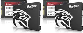 „KingSpec“ 1 TB 2,5 colio SATA SSD kietasis diskas, vidinis SATA 3 SSD su 3D NAND „flash“ atmintimi, suderinamas su stacionariais kompiuteriais ir nešiojamaisiais kompiuteriais (2 vnt. rinkinys)