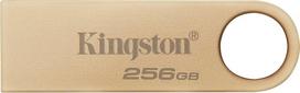 „Kingston DataTraveler SE9 Gen 3“ – 256GB – skaitymo greitis 220MB/s – metalinis – USB atmintinė 3.2 Gen 1 – auksinė