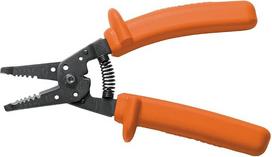 „Klein Tools“ 11055-INS izoliuotas „Klein Tools-Kurve“ laidų izoliavimo ir kirpimo įrankis, oranžinis