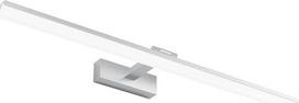 „Klighten“ 24 W LED veidrodžio lempa, 180° pasukama vonios kambario lempa, 6000 K, sidabrinė | Atsparus vandeniui (IP44), pagaminta iš aliuminio ir geležies, 80 cm LED veidrodžio lempa, skirta veidrodinei spintelei, vonios kambariui