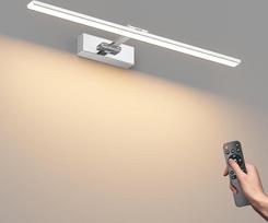 „Klighten“ 40 cm LED veidrodžio lempa ir paveikslo apšvietimas, 12 W, 3 spalvos, su apšvietimo reguliavimo funkcija