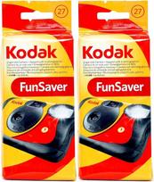 „KODAK FunSaver“ vienkartinis fotoaparatas su blykste, 800 ISO, 35 mm spalvota juosta, automatinė blykstė