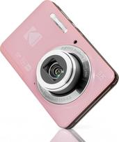 „Kodak PixPro Friendly Zoom FZ55“ 16 MP 1080p „Full HD“ skaitmeninis fotoaparatas su 5 kartų optiniu priartinimu, skirtas vlogams kurti (pastelinė rožinė spalva)