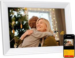„KODAK“ 10,1 colio skaitmeninė nuotraukų rėmelė su „Wi-Fi“, 32GB, IPS HD ekranu, jutikliniu valdymu ir automatiniu pasukimu