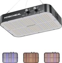 „Koscheal KC1600“ 160 W LED augalų lempa, visą spektrą apimanti