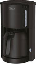 „Krups ProAroma KM303810“ kavos aparatas su terminiu filtru (800 W, skirtas 10–15 puodelių kavos) Juodas