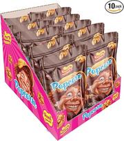 „Krusty Krunch“ popkornų ekonomiškas rinkinys, ekonomiška dėžutė – su ištirpintu šokoladu – 10 x 140 g