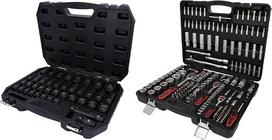 „KS Tools“ 515.0065 1/2 colio šešiakampių smūginių galvučių rinkinys, 40 vnt., ir 917.0779 1/4 colio + 3/8 colio + 1/2 colio galvučių raktų rinkinys, 179 vnt.