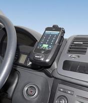 „KUDA“ mobiliojo telefono laikiklis, tinkamas „Mercedes-Benz Vito“ ir „Mercedes-Benz Viano“ modeliams, pagamintiems nuo 2006 m. – laikiklis išmaniesiems telefonams, mobiliesiems telefonams, GPS ir kt. – iš natūralios odos, juodos spalvos, 1430