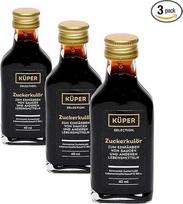 „Küper Gourmet“ cukraus dažiklis – 3 x 40 ml – skystas maisto dažiklis, rudos spalvos – cukraus dažiklis padažams, užpilams ar saldžiems padažams – tamsus cukraus dažiklis
