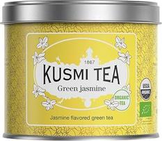 „Kusmi Tea“ – Žalioji arbata su jazminu – Ekologiškas žaliosios arbatos mišinys su jazminu – Galima gerti karštą arba kaip ledinę arbatą – Laisva arbata – 90 g metalinė dėžutė – Kiekis, kurio užtenka maždaug 50 puodelių