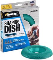 „Kutzall Extreme Shaping“ įrankis – vidutinio dydžio, padengtas volframo karbidu: skersmuo 4-1/2" (114,3 mm) x vidinis skersmuo 7/8" (22,2 mm) – DW412X70-UK