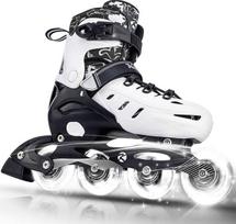„Kuxuan Skates“ riedučiai vaikams, reguliuojami, linksmi, šviečiantys riedučiai mergaitėms, berniukams, moterims, pradedantiesiems, skirti naudoti lauke ir patalpose