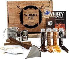 „L&G Personal Whisky Spice Discovery Set“ – išskirtinis „pasidaryk pats“ rinkinys vyrams ir moterims, originali dovanų idėja Kalėdoms, gimtadieniui, Valentino dienai, nepamirštamiems namų potyriams