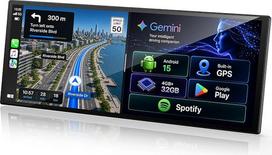 „LAMTTO“ 11 colių „AI CarPlay“ ekranas su „Android 15“, „Google Play“ ir „Gemini AI“