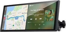 „LAMTTO“ belaidis „CarPlay“ ekranas, 9,26 colio, belaidis „Apple CarPlay“ ir „Android Auto“ | Nešiojamas „CarPlay“ jutiklinis ekranas su OTA atnaujinimais, navigacija, balso valdymu, „MirrorLink“, „Bluetooth“, AUX ir FM funkcijomis, skirtas visų tipų auto