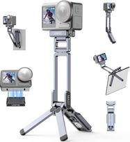 „LANZI MA37“ mini trikojis su greitojo tvirtinimo mechanizmu, skirtas „DJI Osmo Action 3“, „4“, „5 Pro“ ir „Action 5“ modeliams, nauja magnetinė greitojo fiksavimo sistema, stalinis trikojis su 1/4"-20" „Cold Shoe“ jungtimi, aliuminis vlogų ir asmenukių l