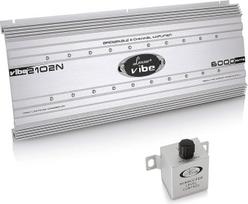 „Lanzar VIBE2102N Vibe“ 6000 W 2 kanalų MOSFET automobilių garso stiprintuvas