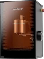 „LaserPecker LP4“ dvigubo lazerio graviravimo staklės su apsauginiu dangčiu atitinka 1 lygio lazerio standartus, 450 nm diodinis lazeris + 1064 nm infraraudonasis lazeris, 8K, 4000 mm/s – tinka beveik visoms medžiagoms