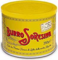 „Latteria Soresina Burro“ sviestas, pagamintas tik iš šviežio pieno grietinėlės – itališkos kokybės pavyzdys, skardinė 250 g