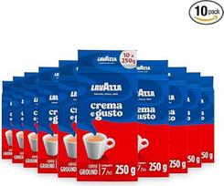 „Lavazza“ „Coffee Crema e Gusto“, malta kava iš pupelių (10 x 250 g)